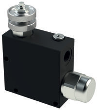 VPT - Hydraulic 3 WAYS Flow Controlo Valves - Pressure Compensated, Exceedind Flow to Tank