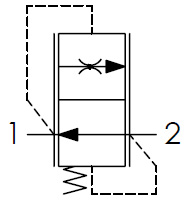 Hydraulic scheme - Adjustable Flow Control Valves – PRESSURE COMPENSATED