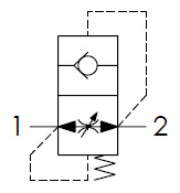 Hydraulic scheme - In-Line Check Valves