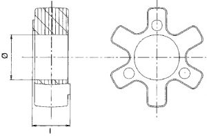 Polyamide Rings for OMT Series Cast Iron Couplings