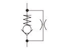 Hydraulic Scheme - Check Valves, One-Way Throttling