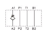 Hydraulic Scheme - Cetop Check Valves