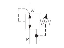 Hydraulic Scheme - Pressure Reducing Valves - Direct Acting