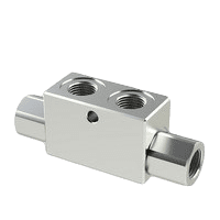 Hydraulic check valves - double pilot