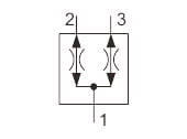 Hydraulic Scheme - Flow Divider Combiner Valves