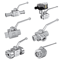 Hydraulic High Pressure Ball Valves