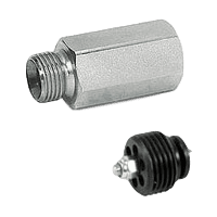 Hydraulic hose burst valves