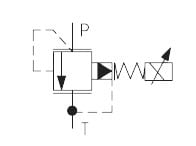 Hydraulic Scheme - 4/3 Proportional Control Valves