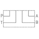 ES3D14LL - Subplate with Ports A-B-P-T on Side 1/4